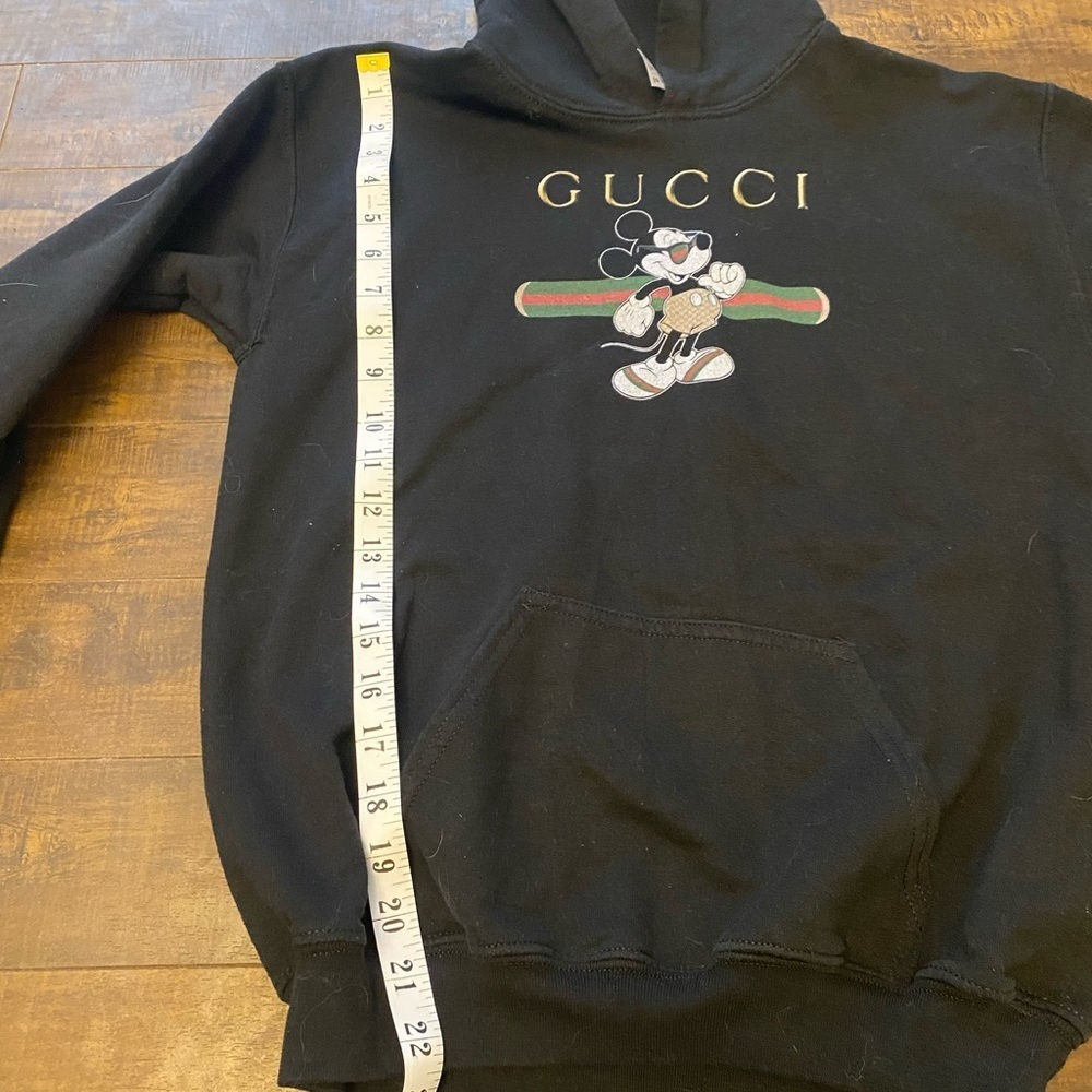 Black Hoodie with Mickey Mouse Design - Picture 7 of 7